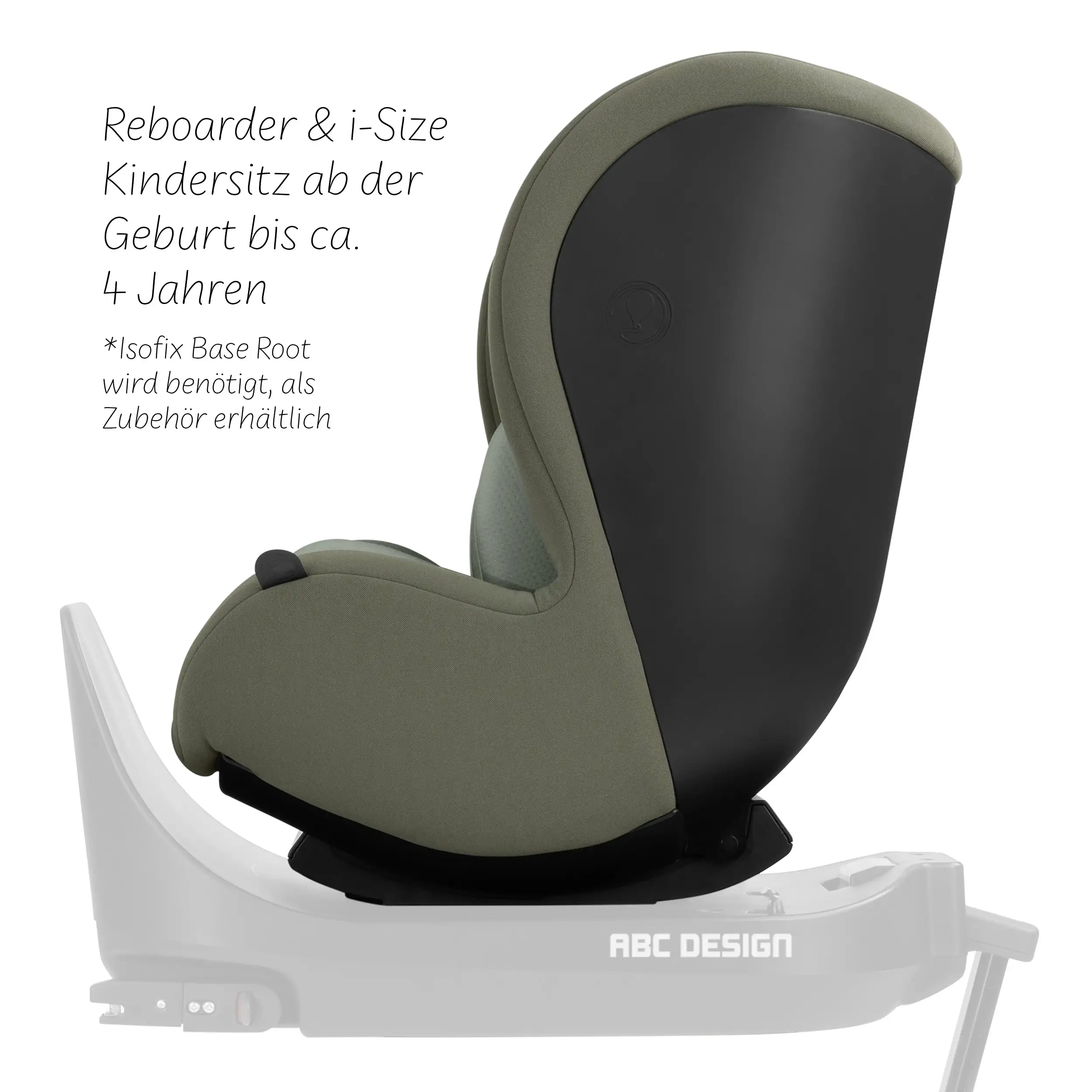 Seggiolino auto Lily i-Size incl. base ISOFIX girevole Root - Sage