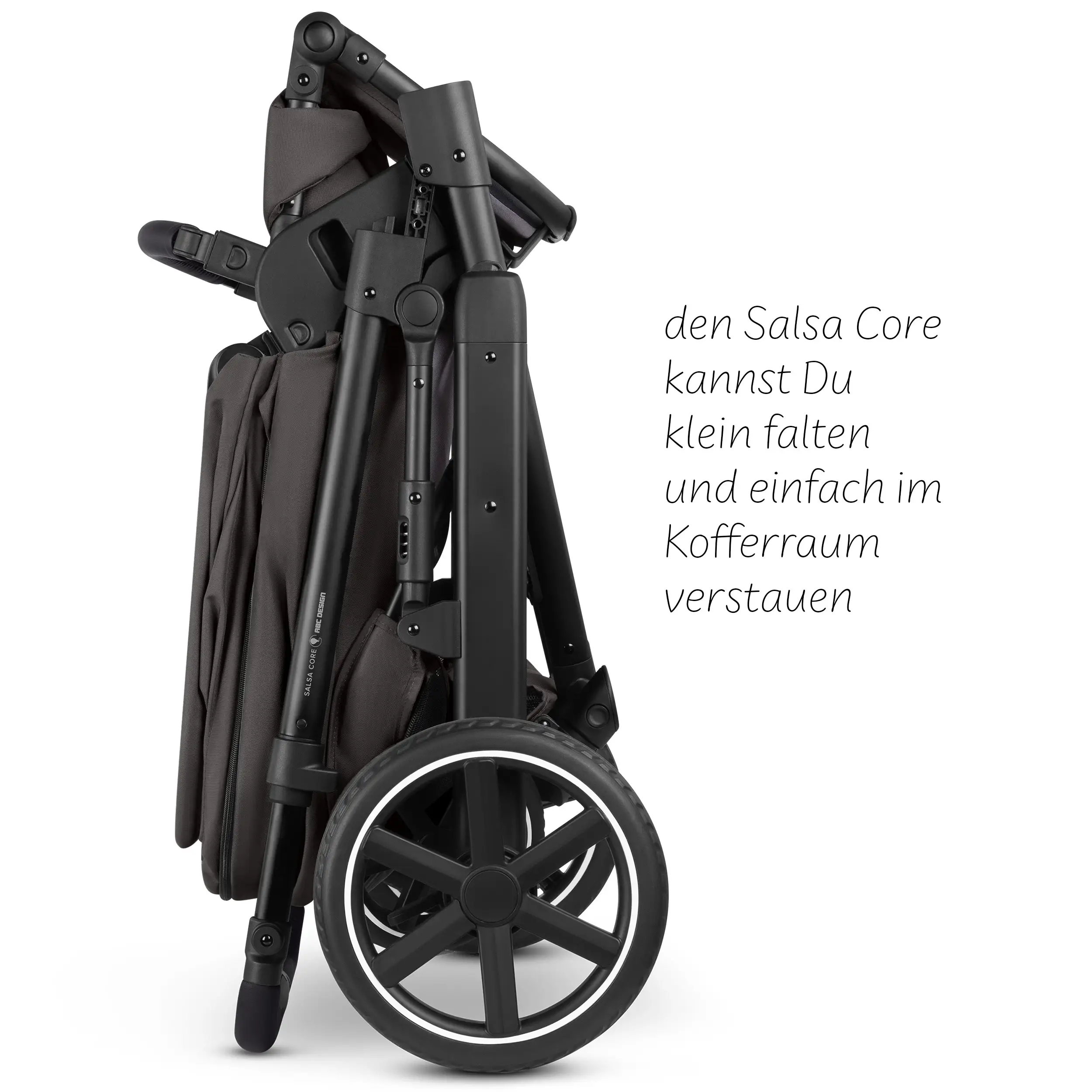 Set passeggino 3in1 Salsa Core incl. ovetto Calla con funzione reclinabile - Falcon