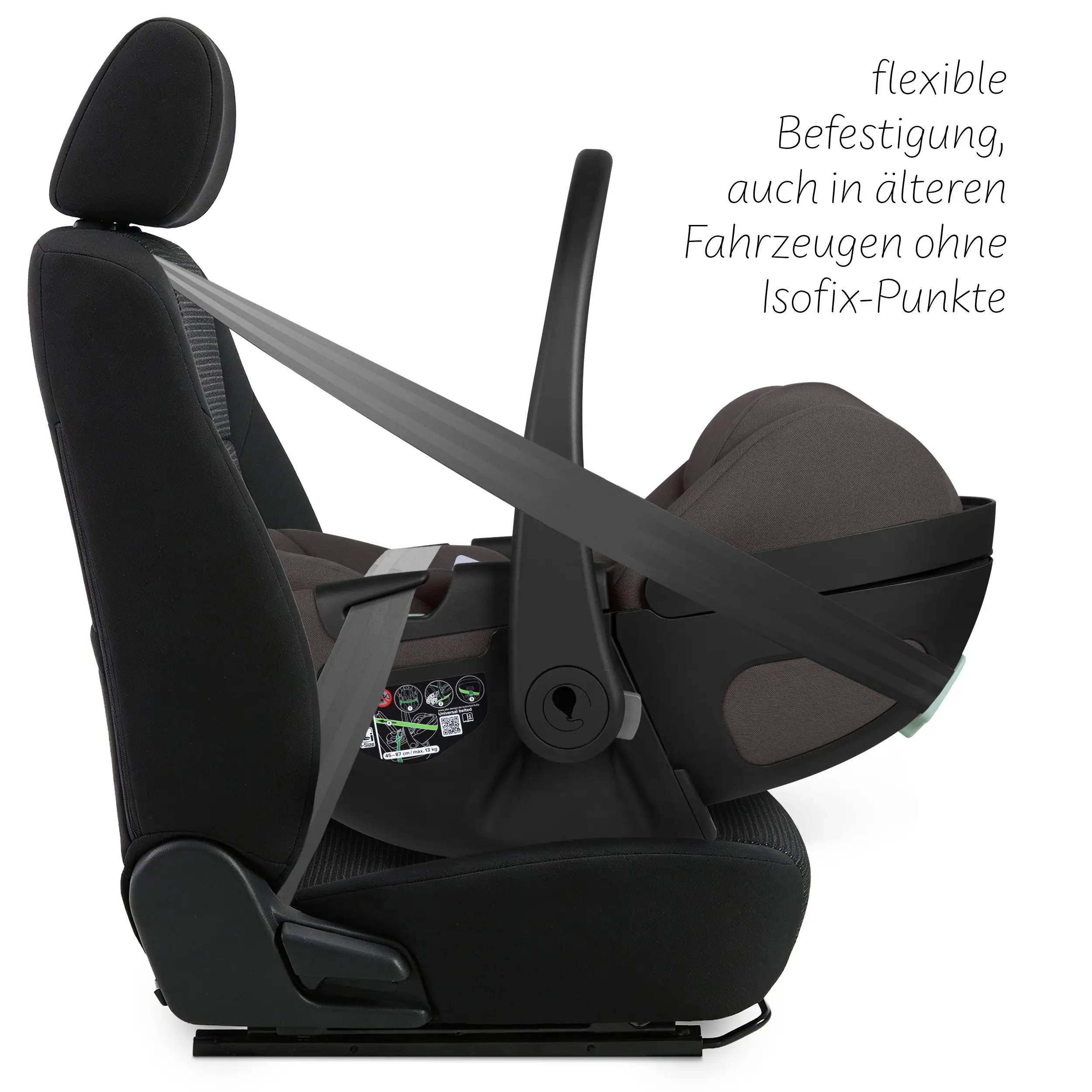 Ovetto Calla i-Size con funzione reclinabile - Falcon