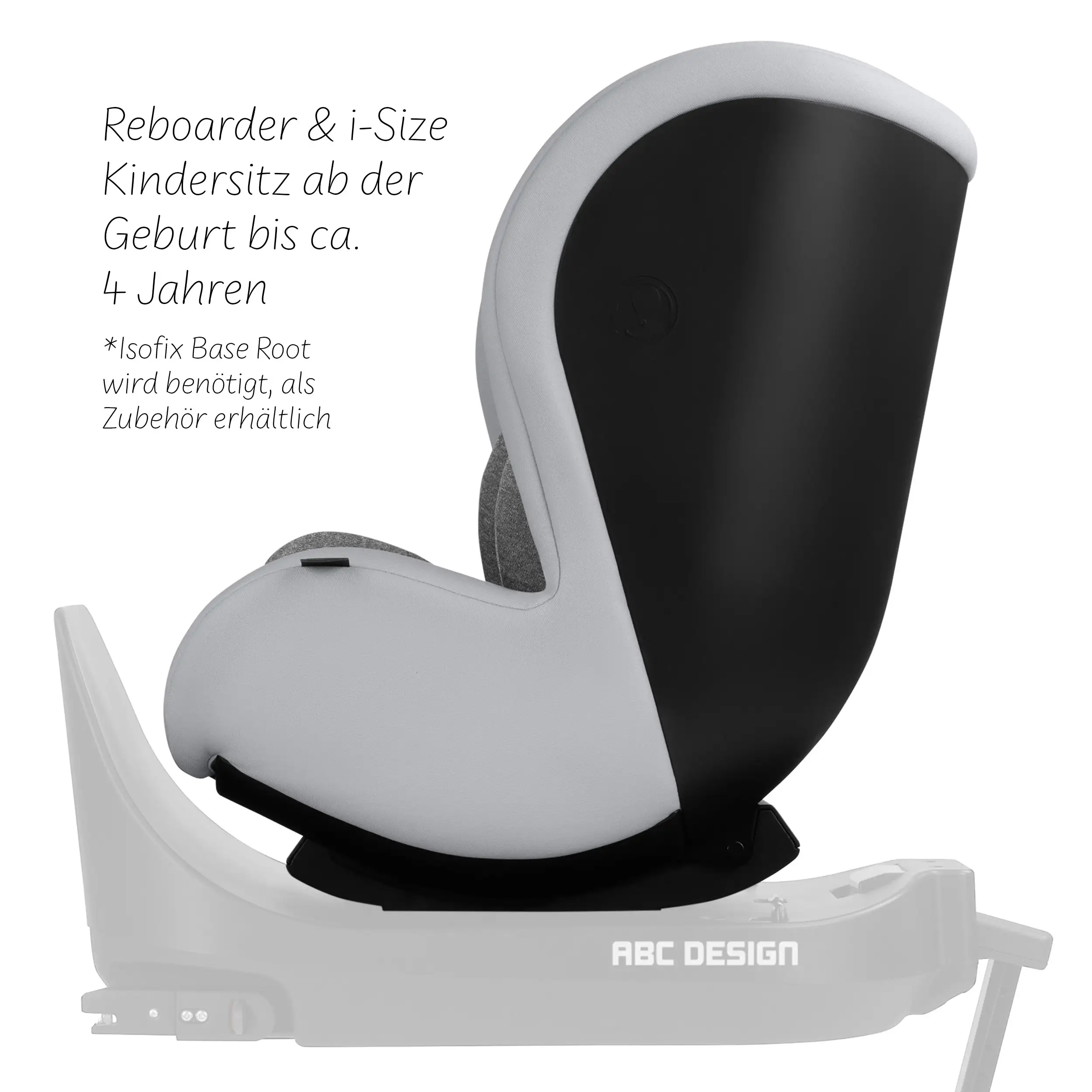 Seggiolino auto Lily i-Size incl. base ISOFIX girevole Root - Pearl