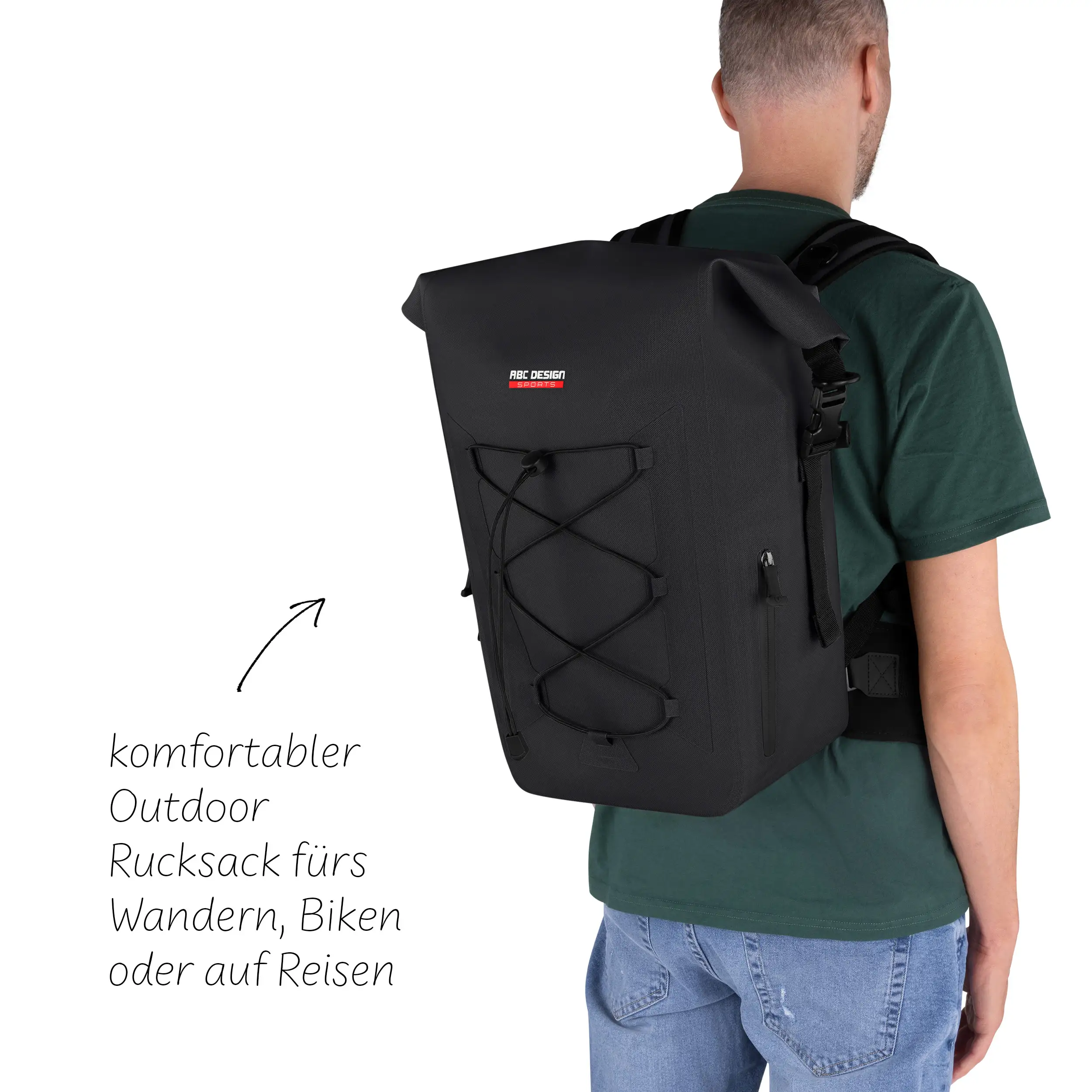 Zaino outdoor premium Lausanne 20L per la città e la natura - Ink