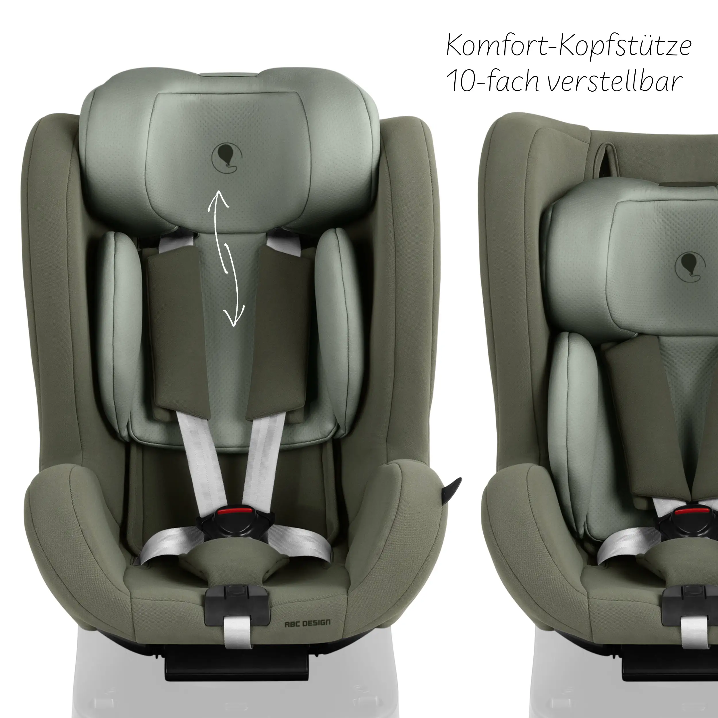 Seggiolino auto Lily i-Size incl. base ISOFIX girevole Root - Sage