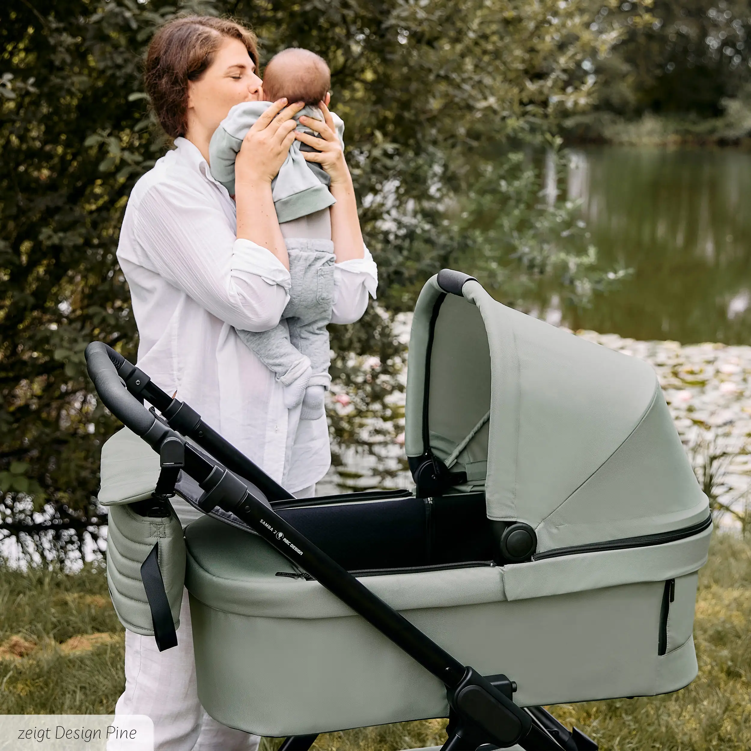 Sset 4in1 Passeggino Samba 2 incl. Base Isofix - Camel