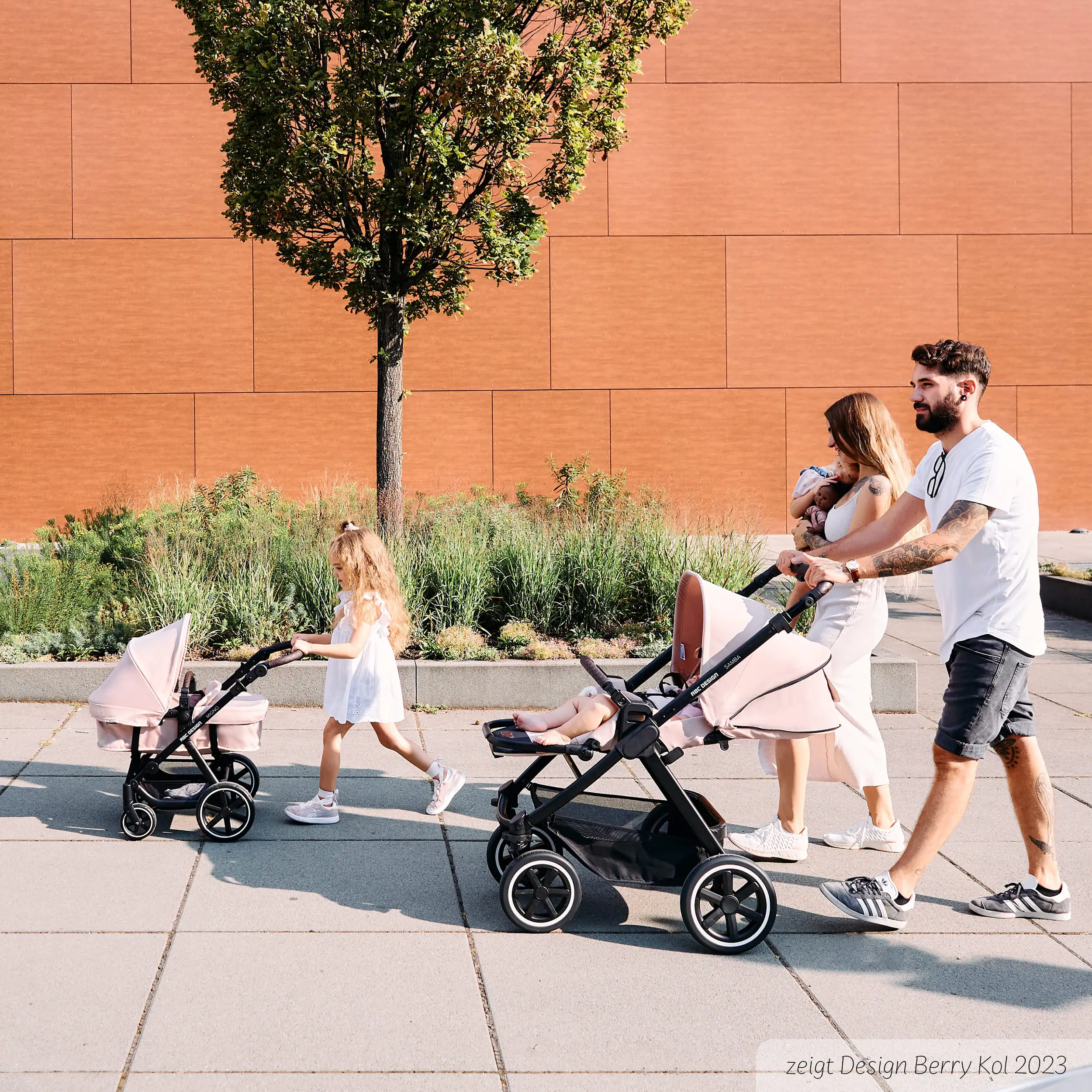 Carrozzina per bambole Migno - Berry