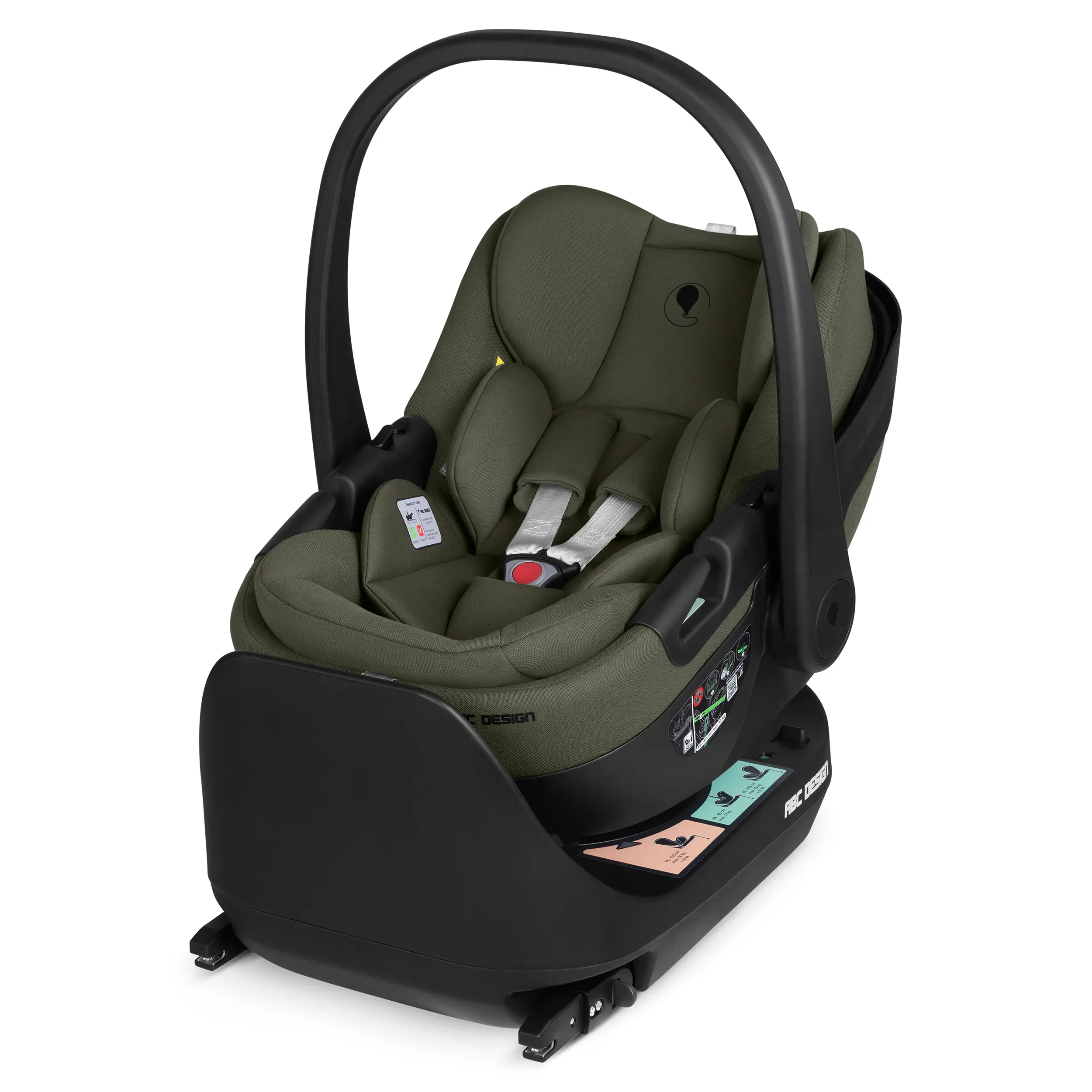 Seggiolini per auto con funzione reclinabile Calla i-Size - Olive
