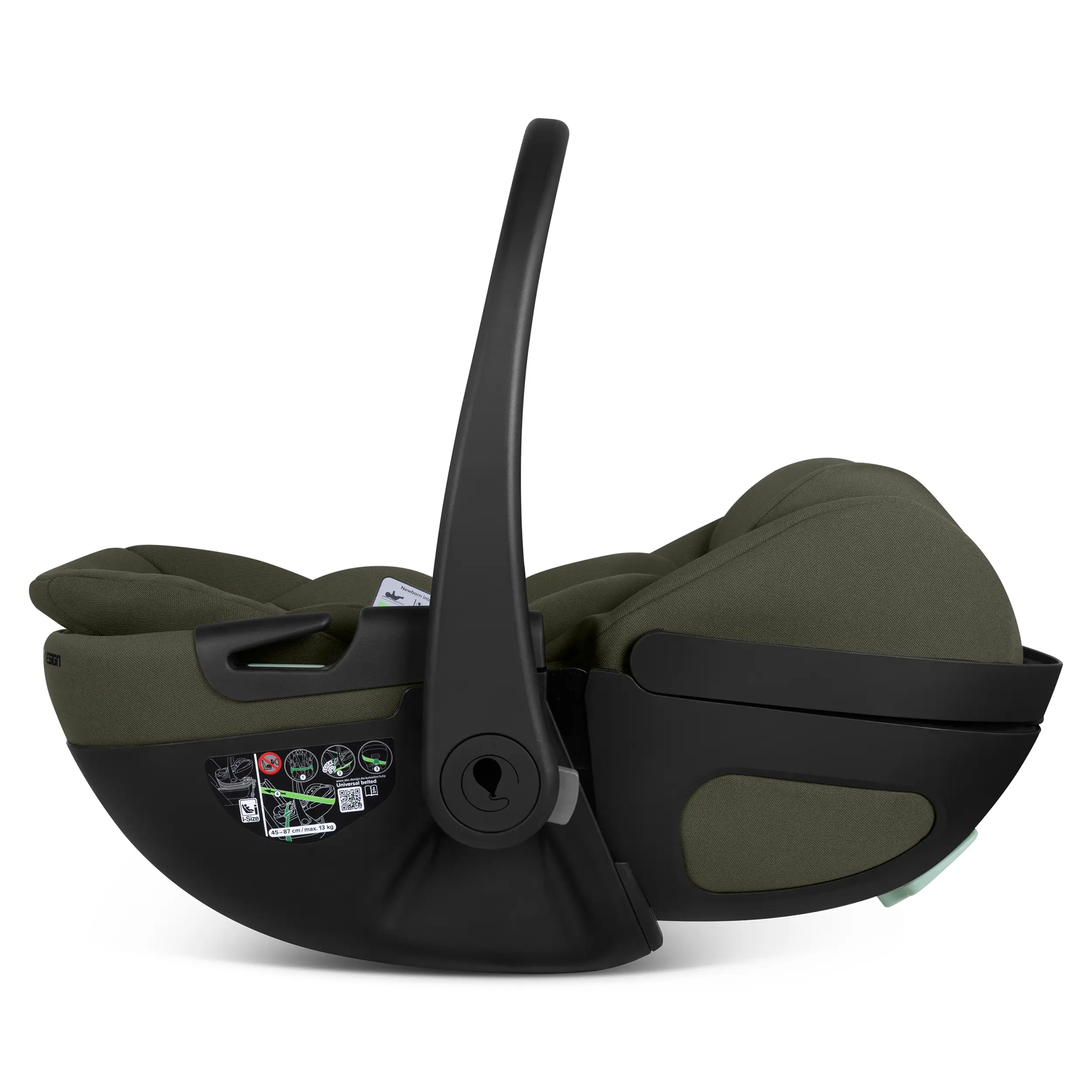 Seggiolini per auto con funzione reclinabile Calla i-Size - Olive