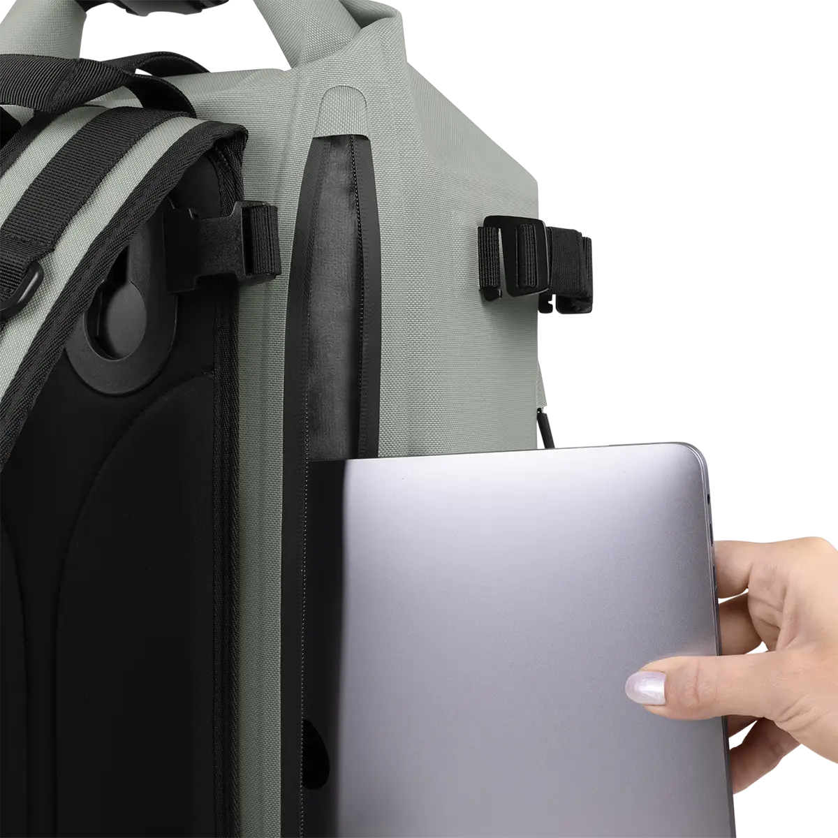 Scomparto per laptop sicuro e protetto