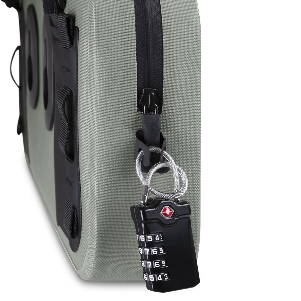 Scomparto principale con serratura