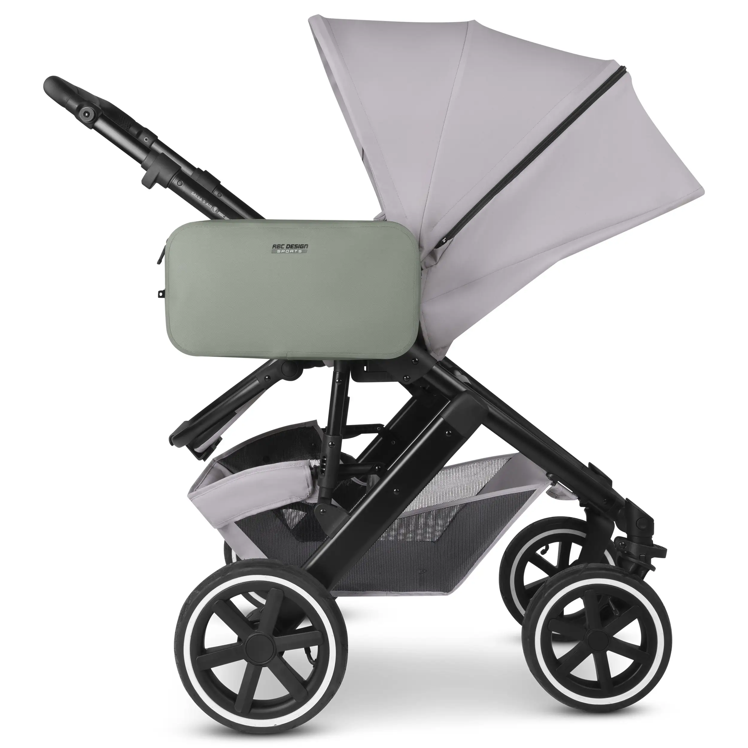 Borsa da sella Ginevra 4,5 L per passeggino, biciclette e uso quotidiano - Pino