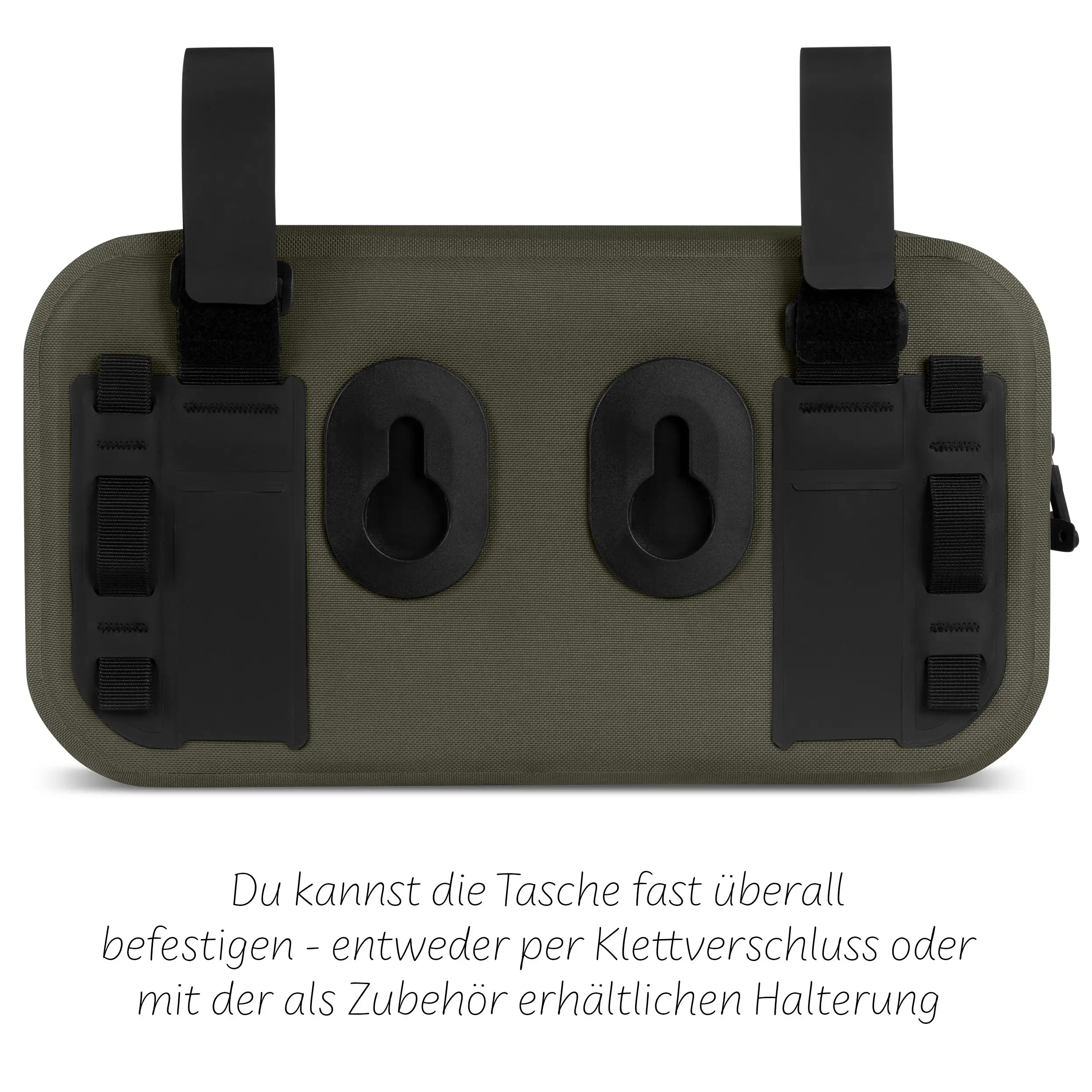 Borsa da sella Ginevra 4,5L per Passeggino, biciclette e uso quotidiano - Avocado