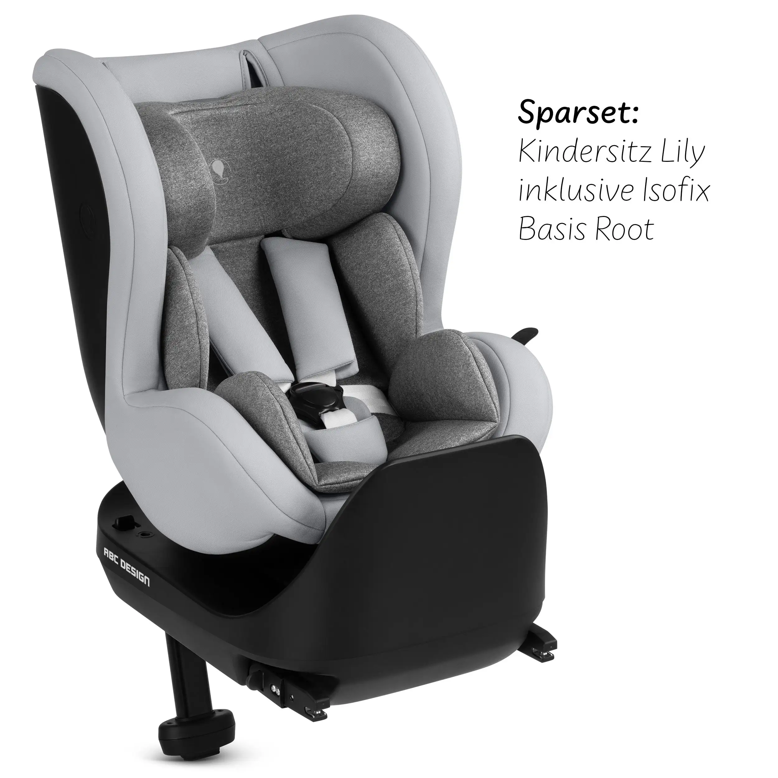 Seggiolino auto Lily i-Size incl. base ISOFIX girevole Root - Pearl