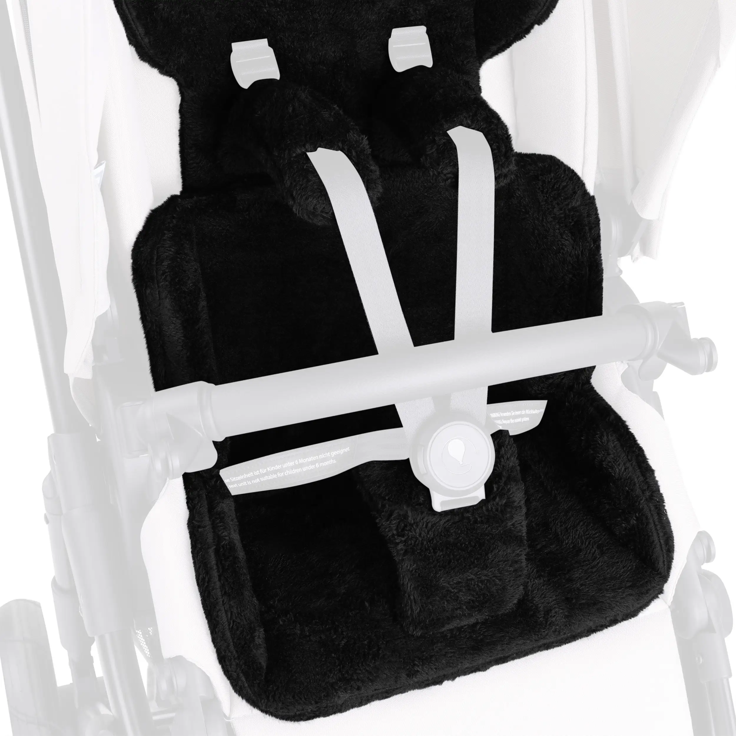 Rivestimento per Sedile comfort per Samba, Salsa, Zoom - Cozy Black