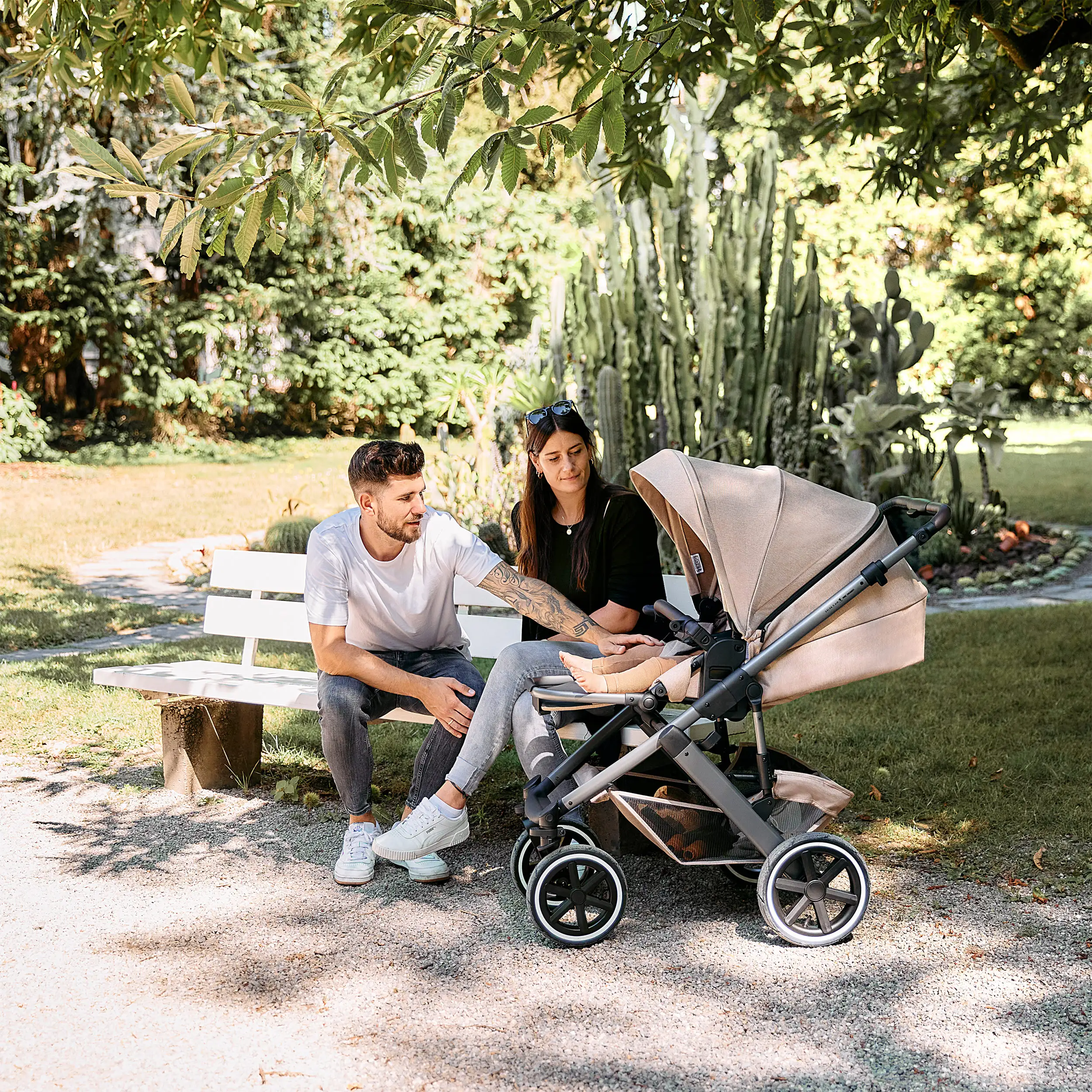 Set passeggino 3in1 Salsa 5 Air - Camel