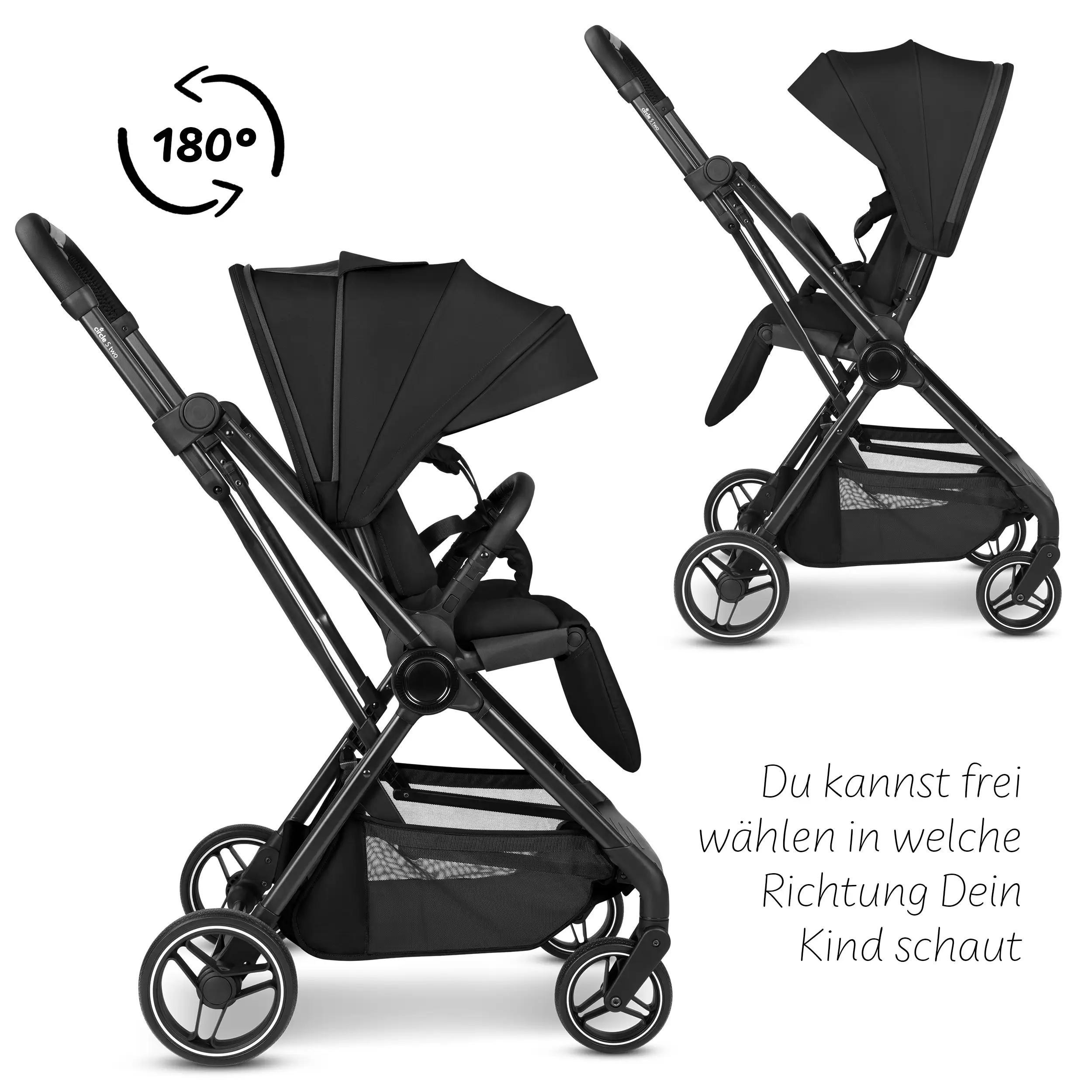 Passeggino S Two - Black