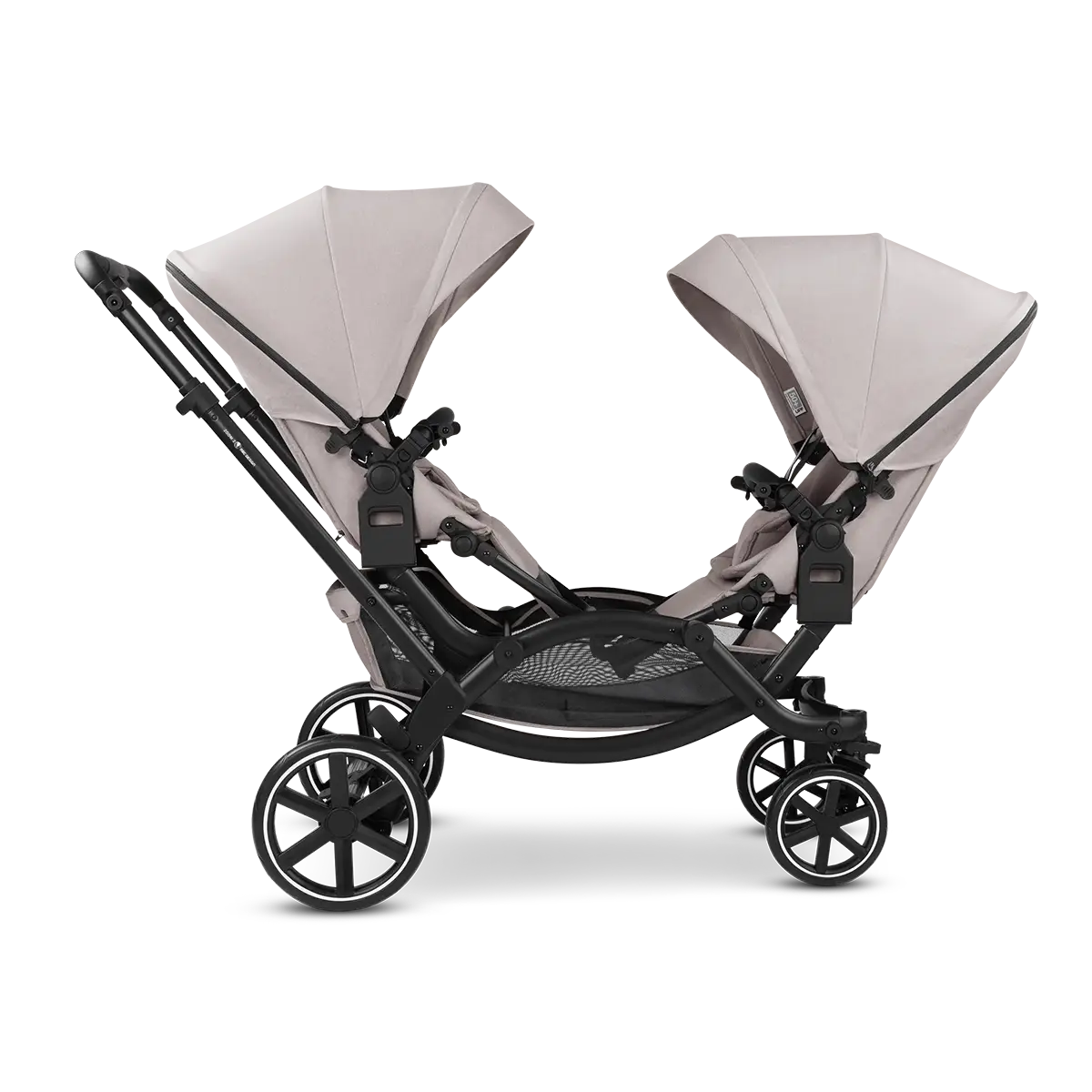 Molte famiglie e sguardi: tutti uno zoom