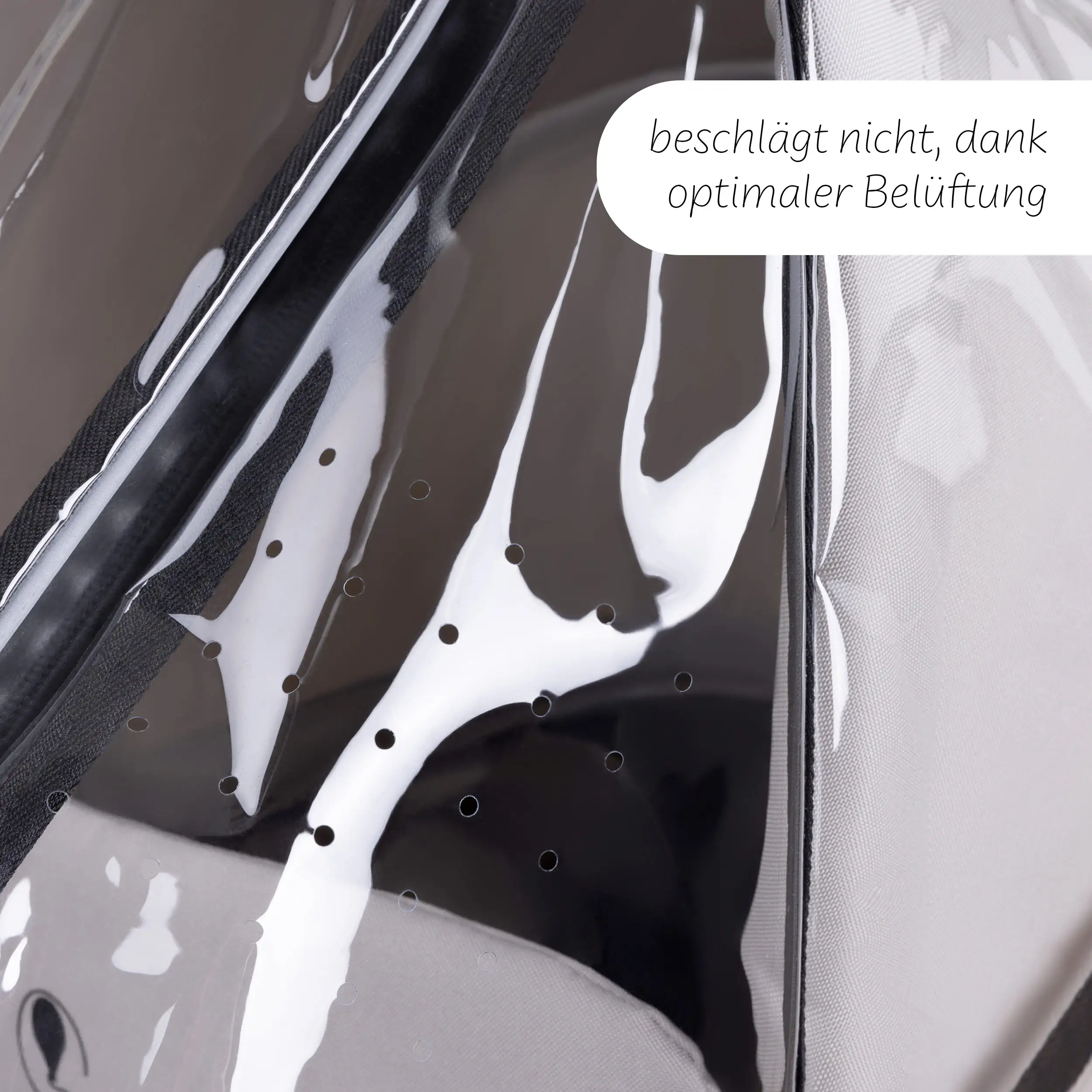 Copertura antipioggia per navicella