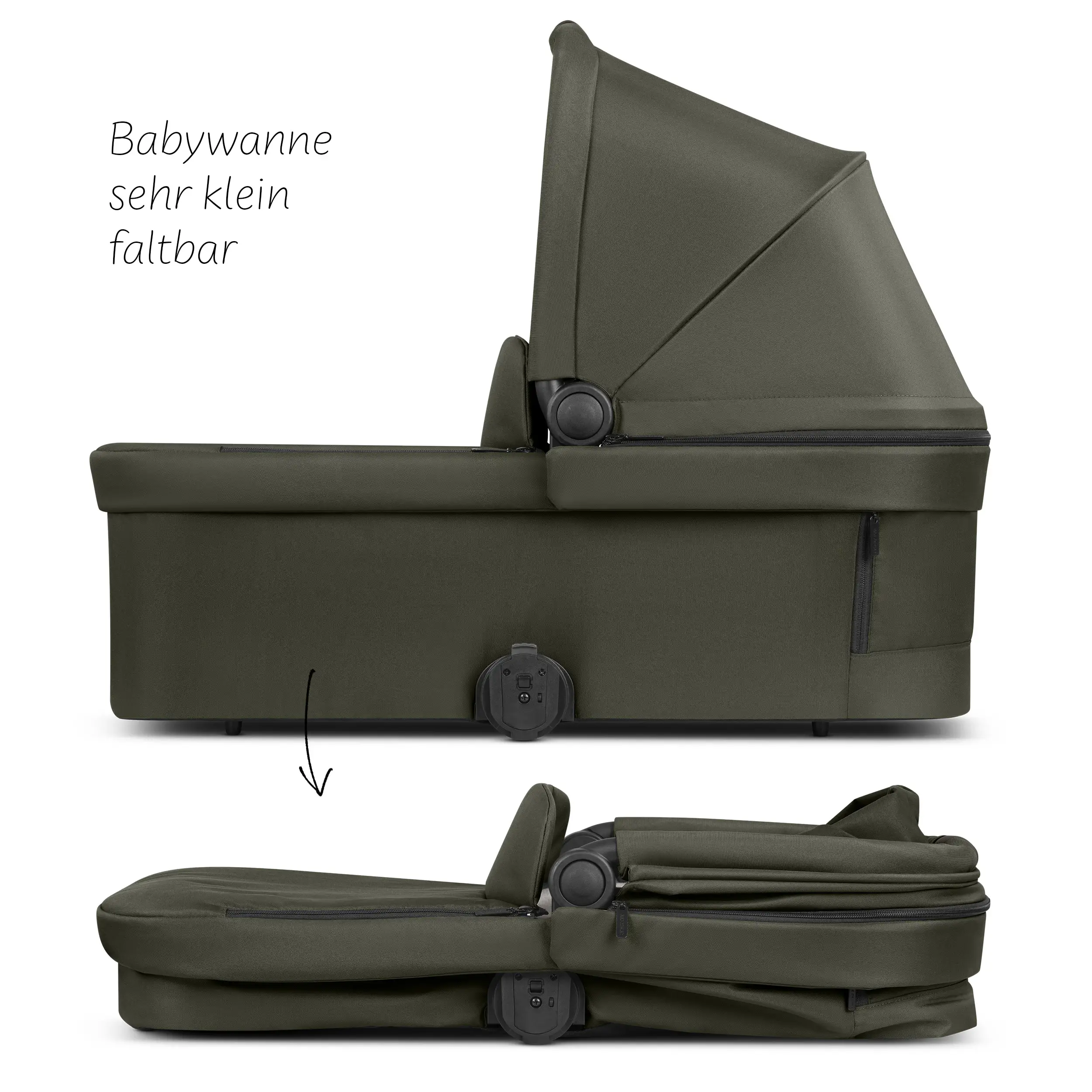 Set passeggino 4in1 City Life con base Isofix - Avocado