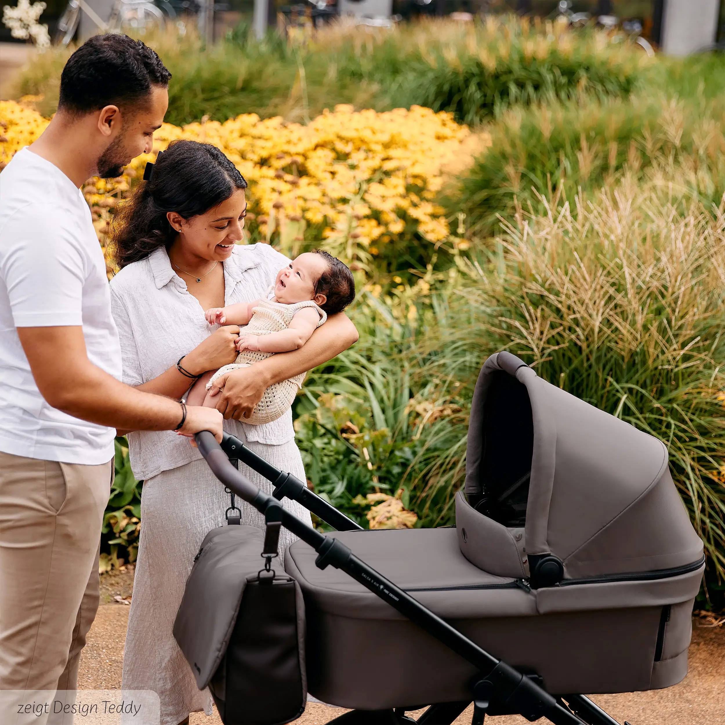 Pacchetto 1/2 Passeggino 3in1 Salsa 5 Air - Marron