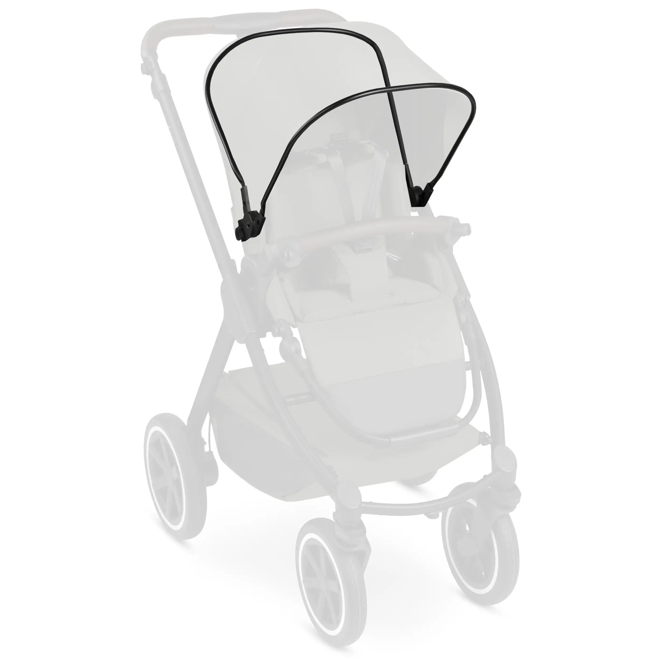 Telaio della capote + snodi per Samba / Samba 2 - Black