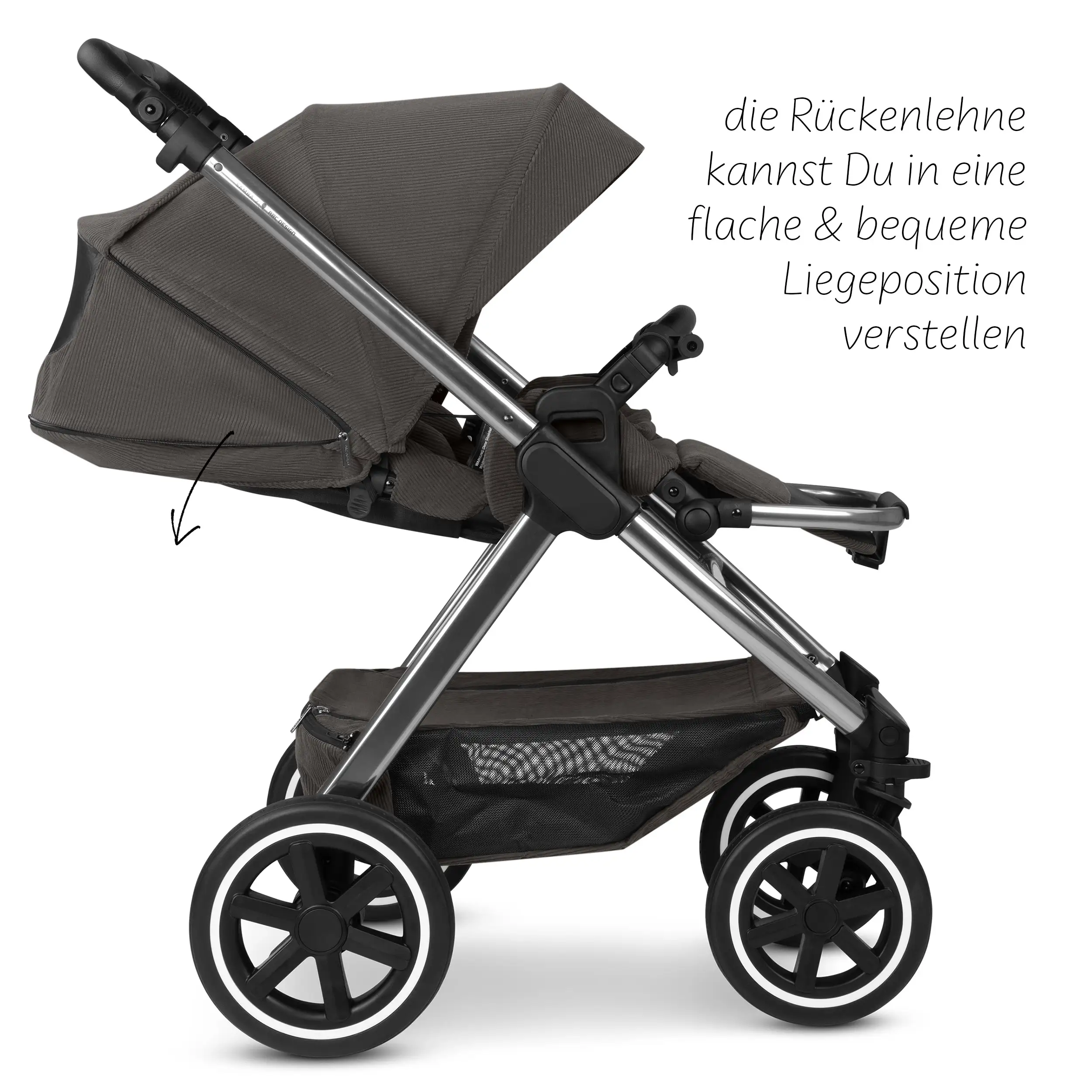Set passeggino 3in1 Samba 2 - Almond