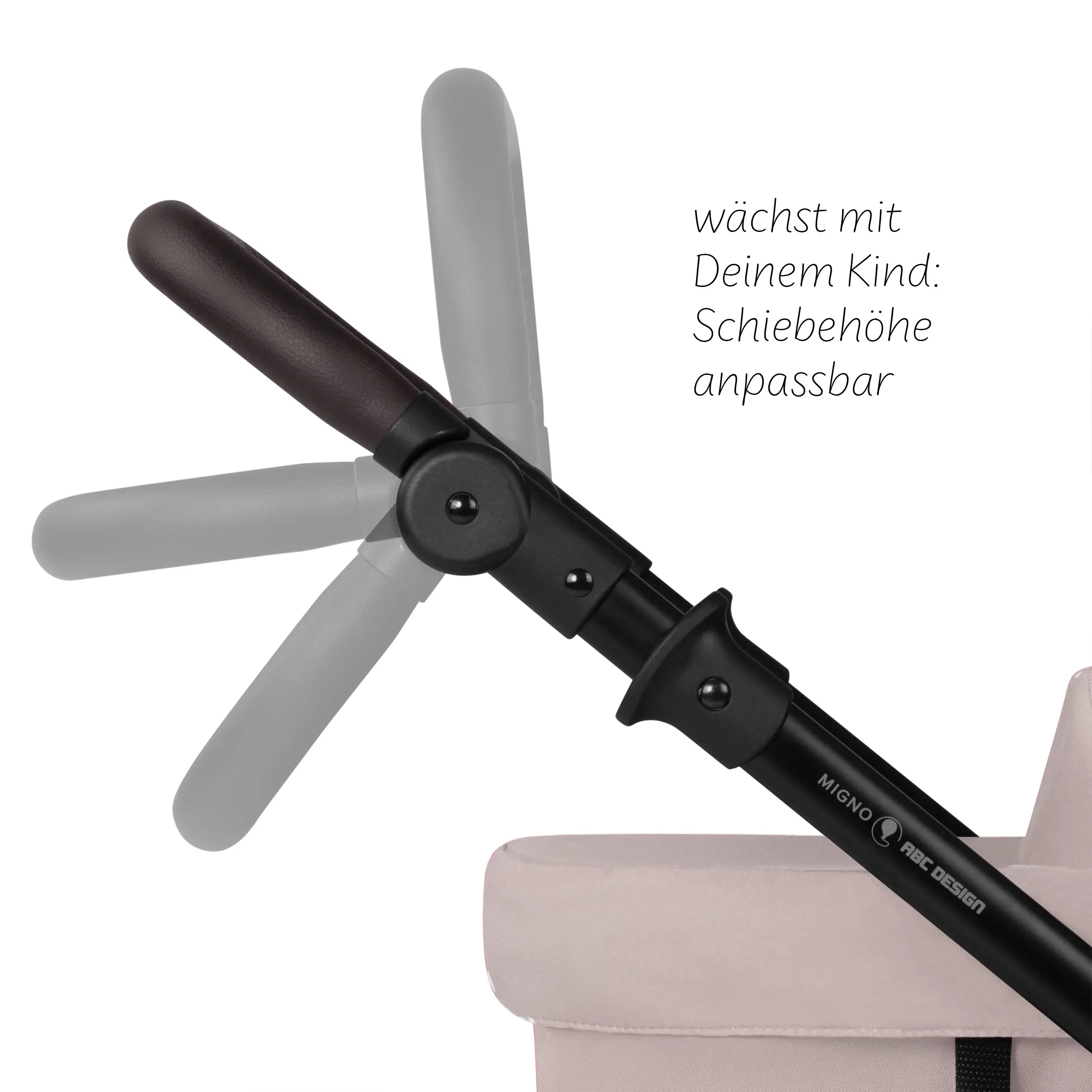 Carrozzina per bambole Migno - Berry