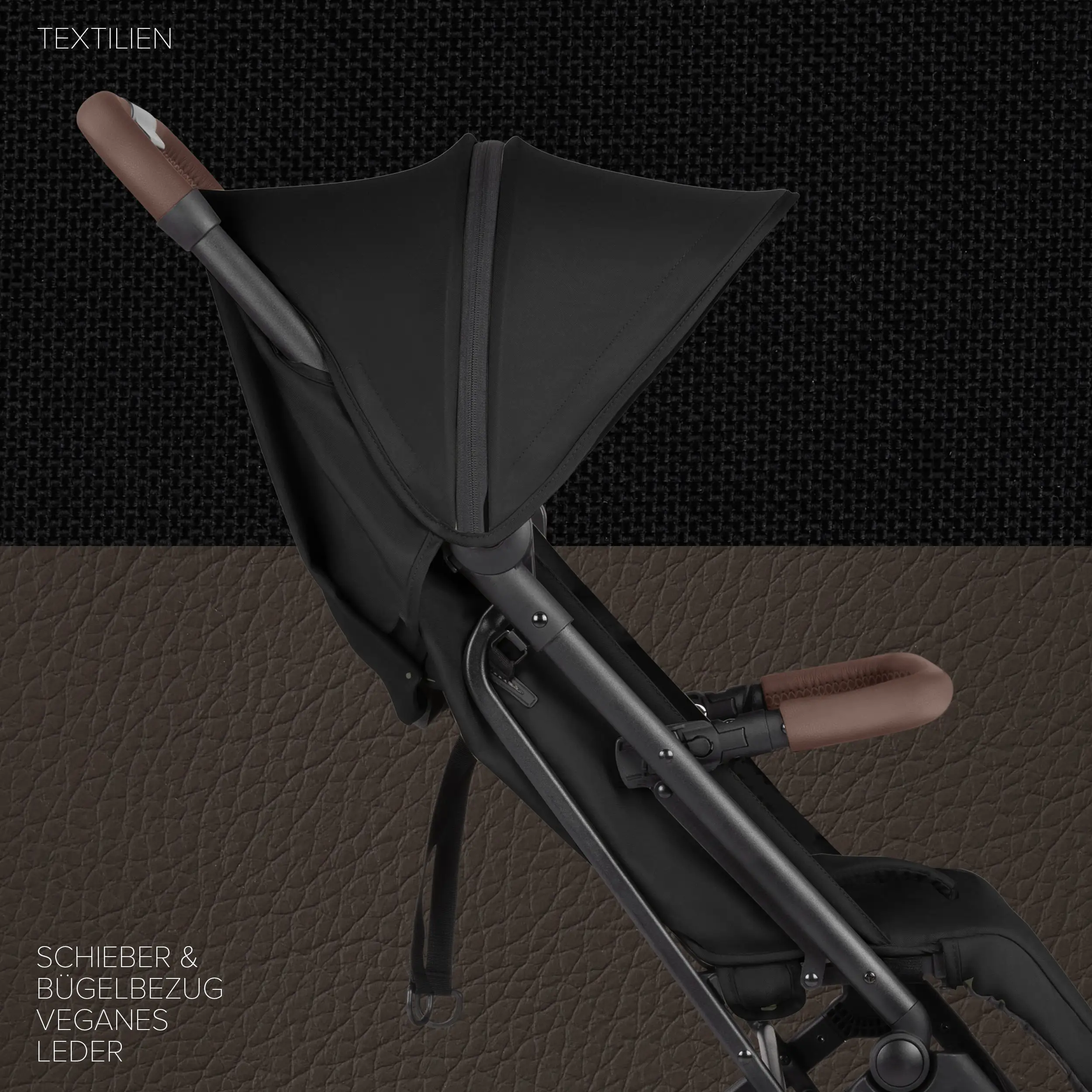 Passeggino da viaggio Ping Light - Black