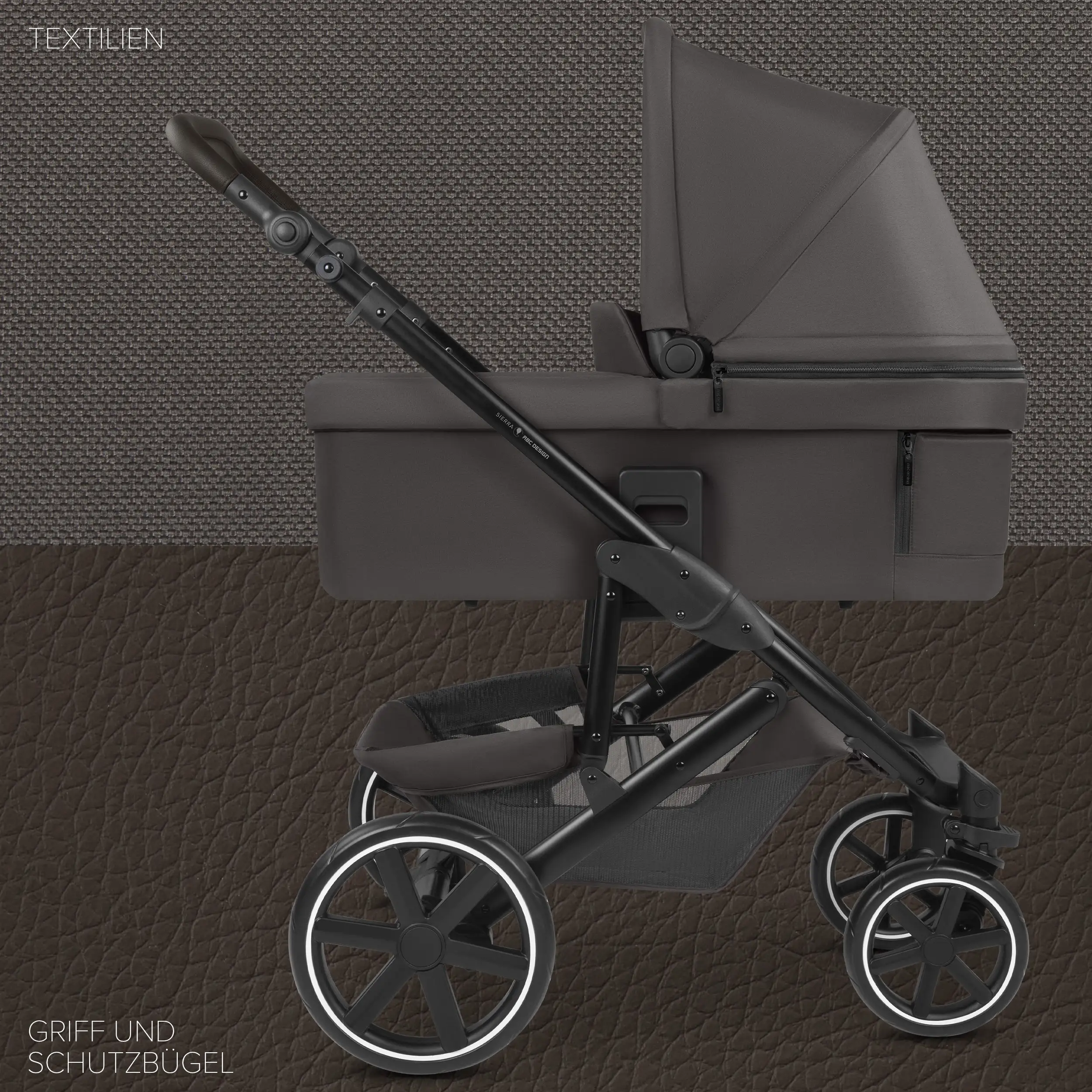 Set passeggino 3in1 Sierra - Nut