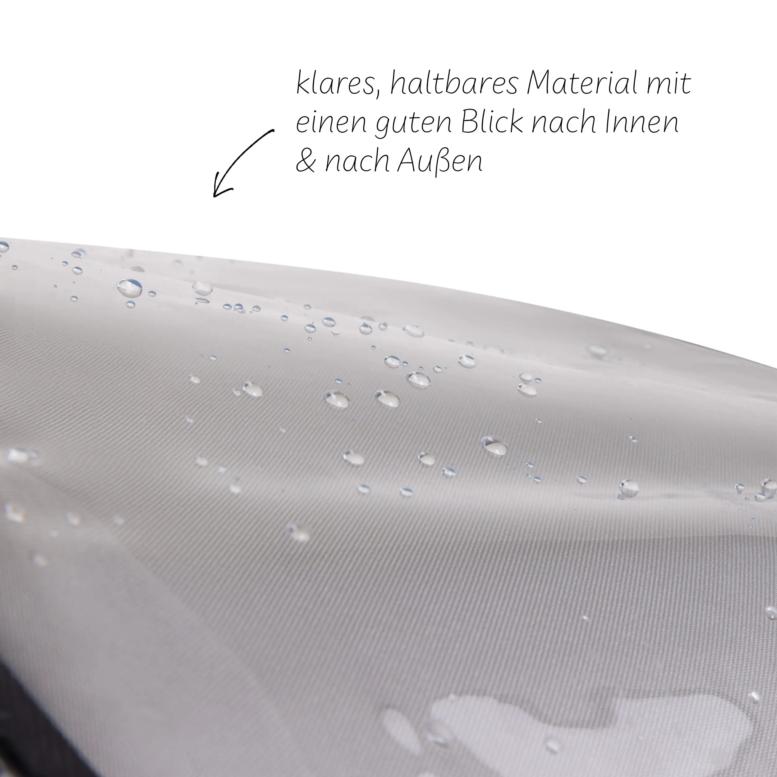 Copertura antipioggia per navicella