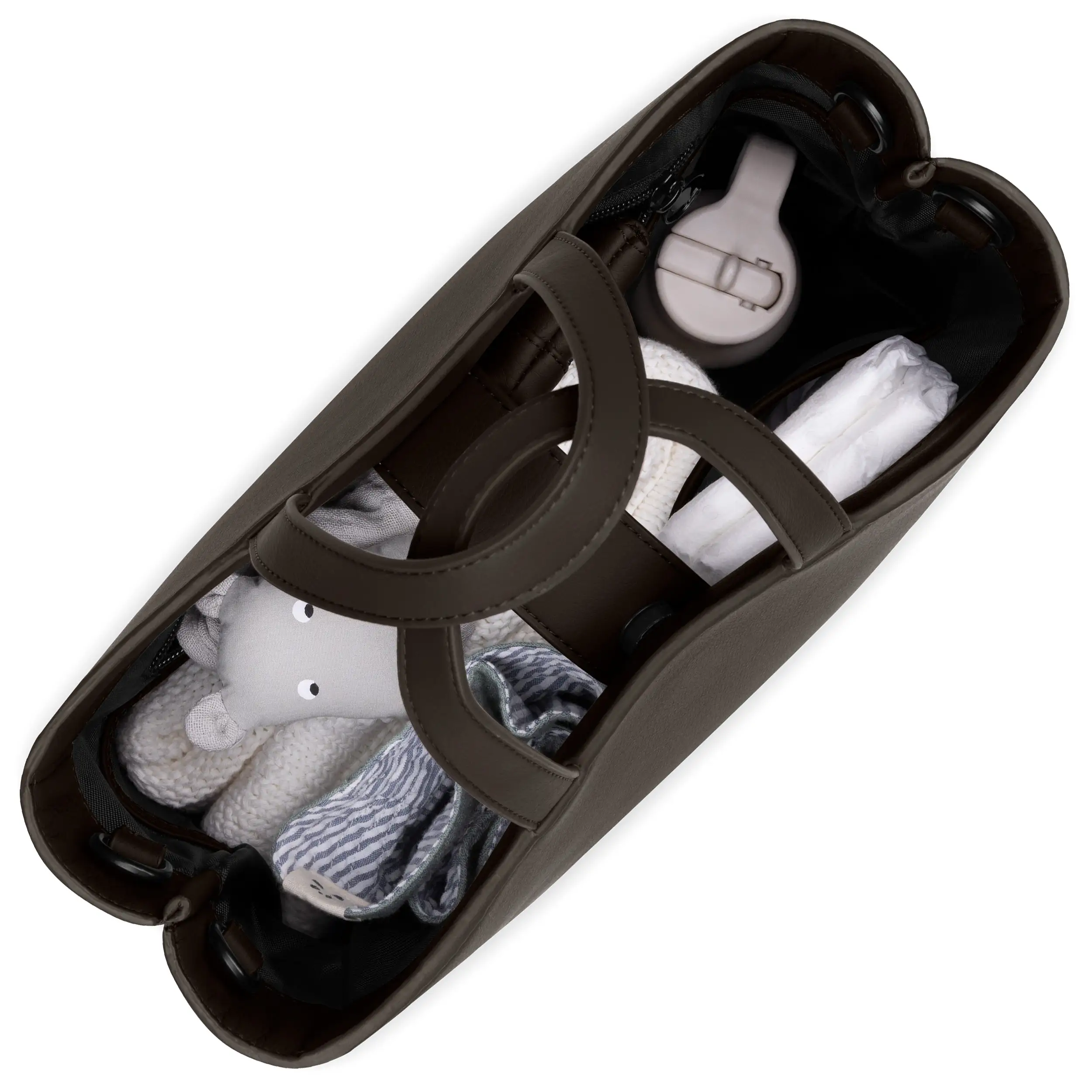 Borsa Tote Bag Daily - Dark Brown