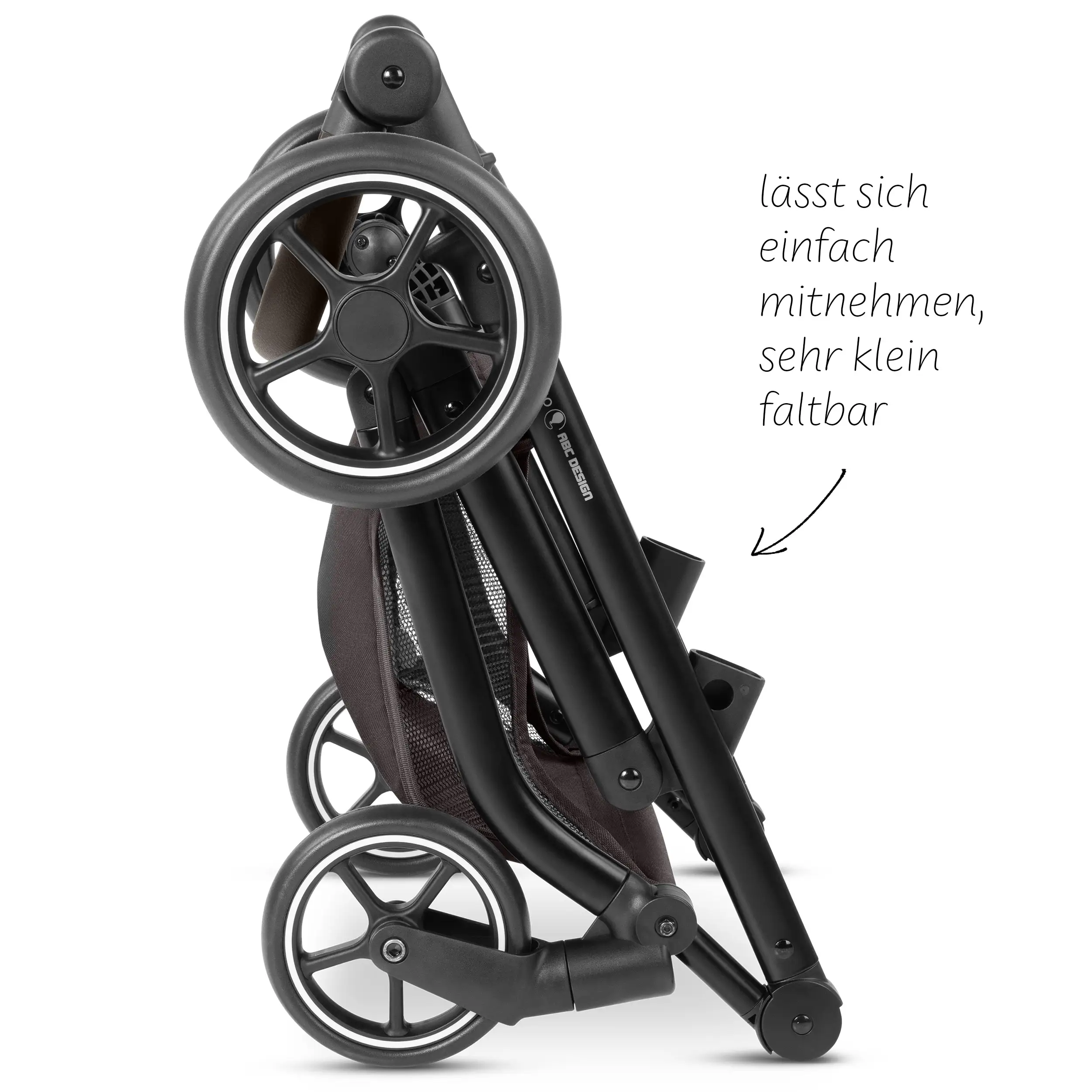 Carrozzina per bambole Migno - Marrone