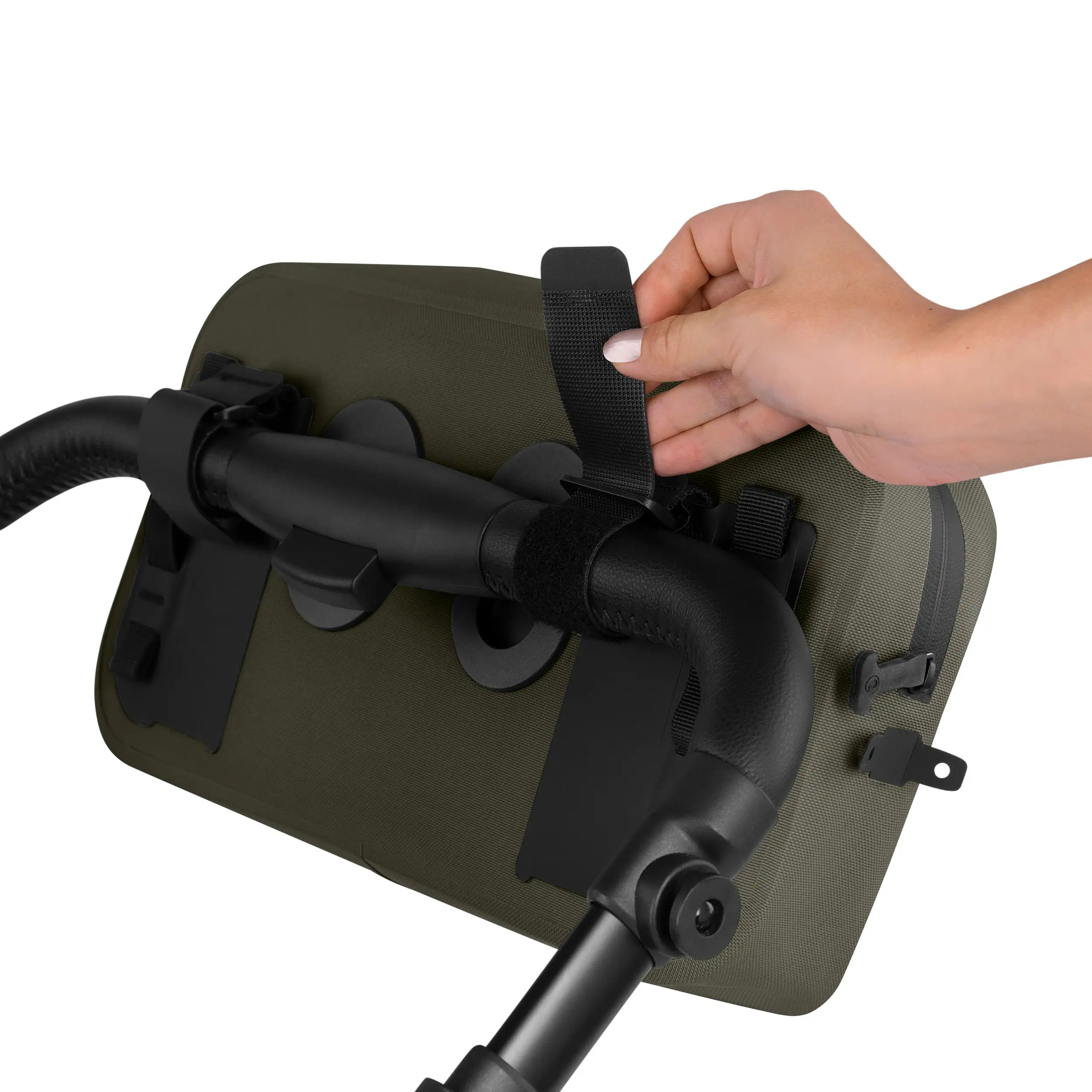 Borsa da sella Ginevra 4,5L per Passeggino, biciclette e uso quotidiano - Avocado