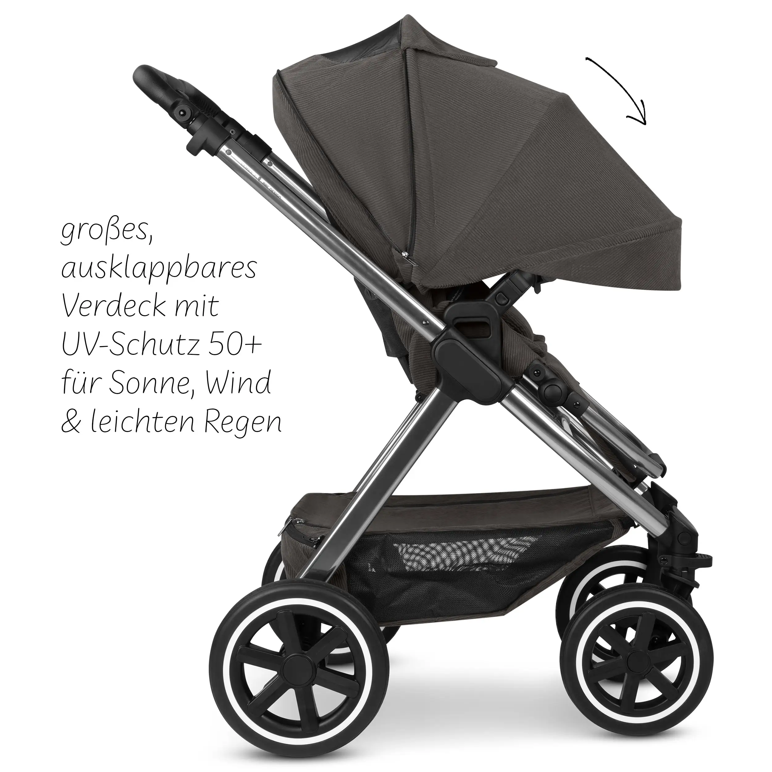 Set passeggino 3in1 Samba 2 - Almond