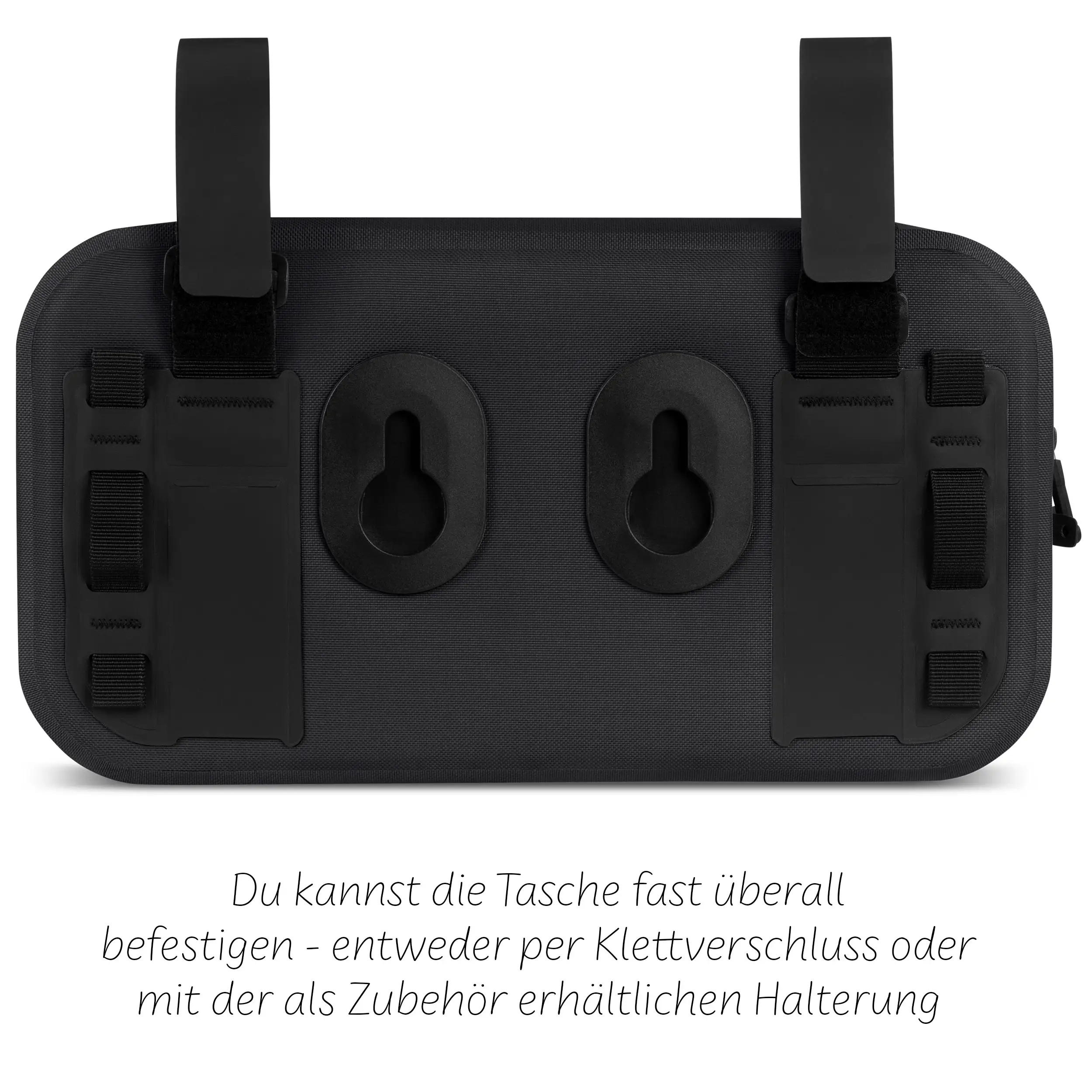 Borsa da sella Ginevra 4,5 L per passeggino, biciclette e uso quotidiano - Inchiostro