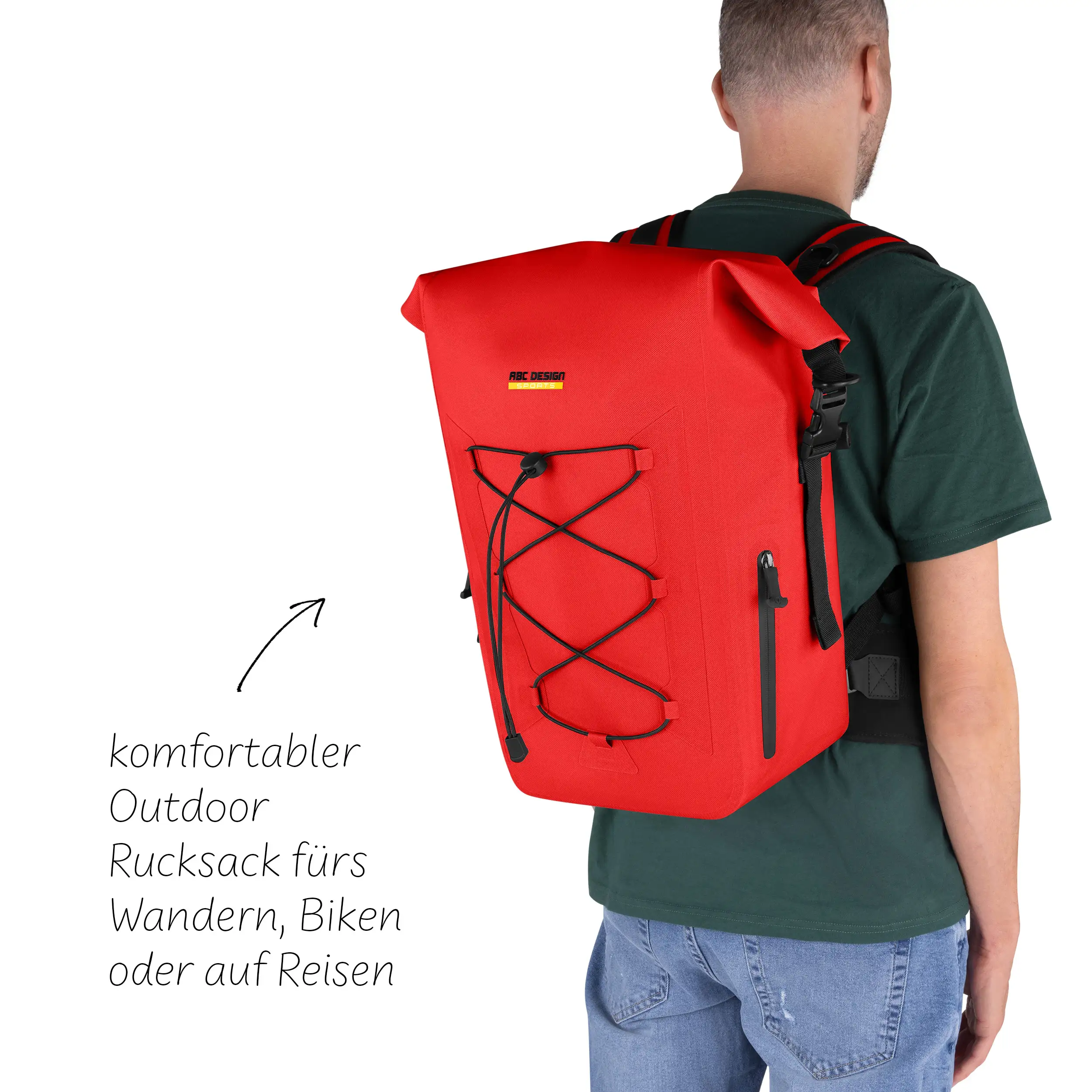 Zaino outdoor premium Lausanne 20L per la città e la natura - Mango