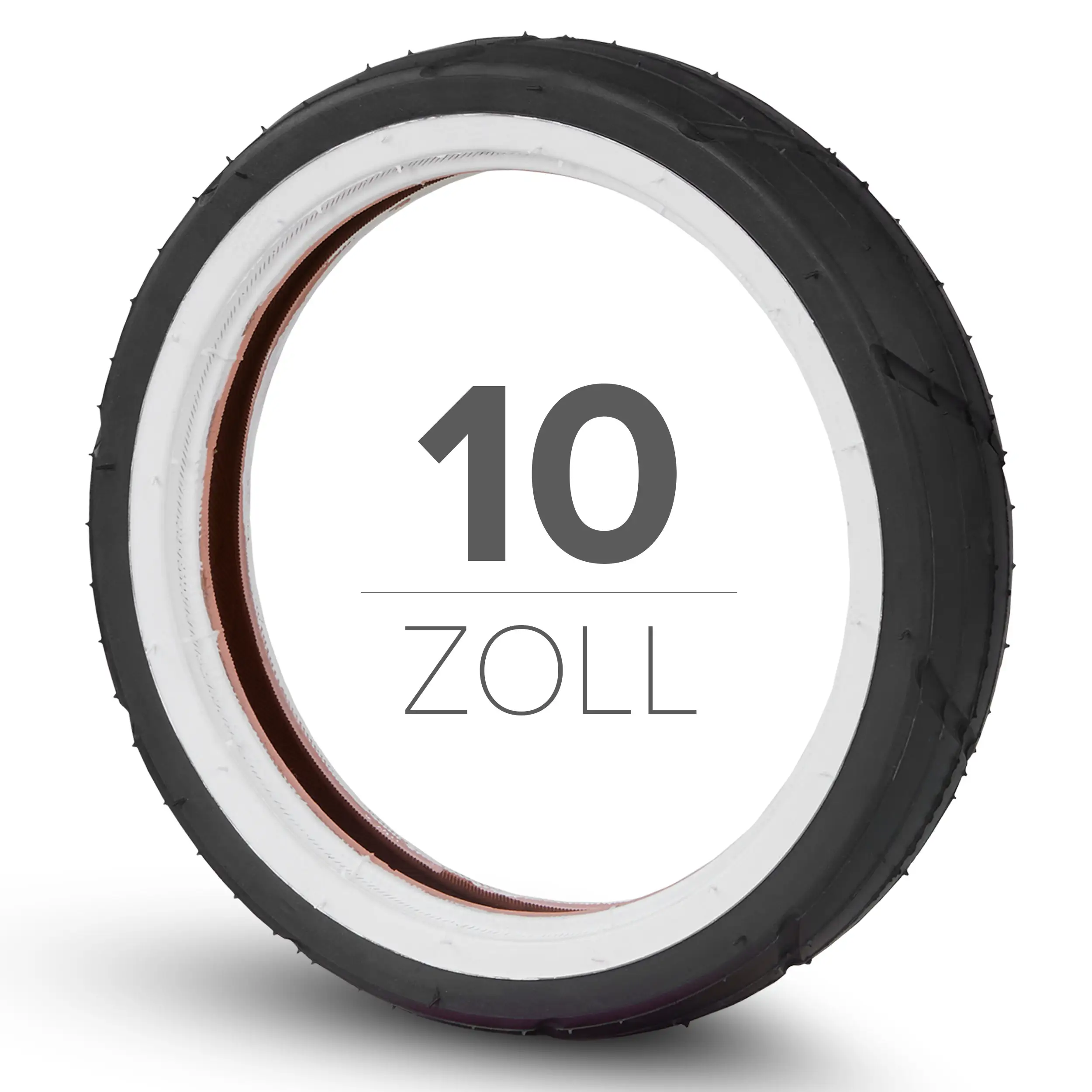 Copertone per ruota anteriore Salsa 4 Air / Salsa 5 Air / Salsa Run / Salsa 5 Run - Black / White Wall