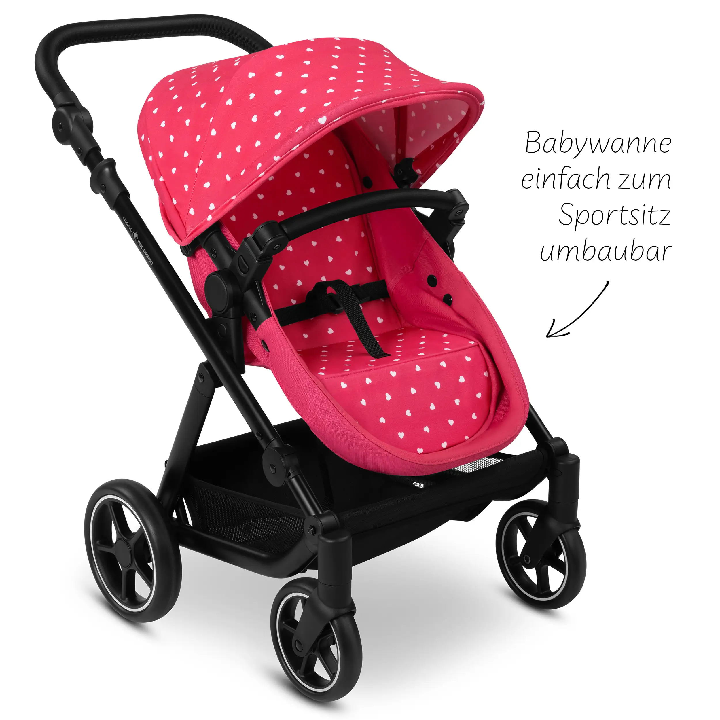 Carrozzina per bambole Migno - Candy